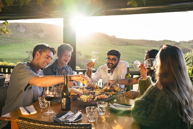 Flavours of Waiheke, wine, beer, spirits INCLUDES lunch - MAX 11 - Timing, group size, and the return ferry