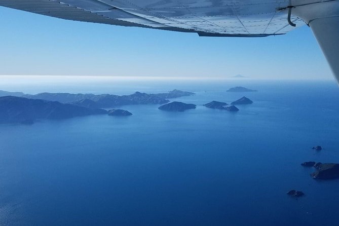 Flight Experience our Water and Wilderness Scenic Tour - The tidal rip and the outer sounds