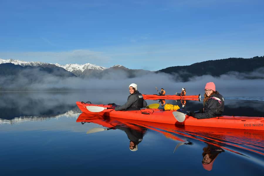 Franz Josef: 3-Hour Kayak Tour on Lake Mapourika - Getting comfortable before you paddle