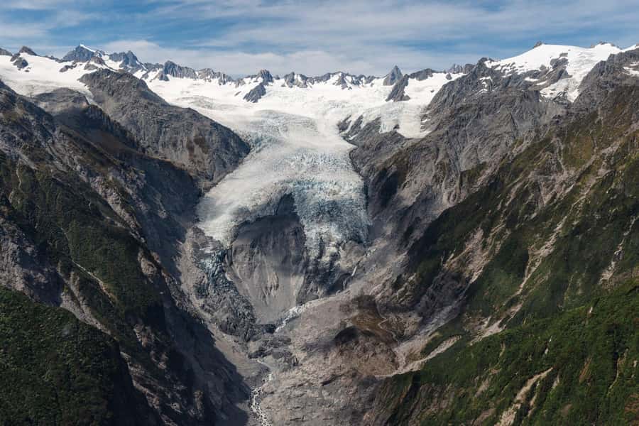 Franz Josef: 35min Helicopter Trip over Two Glaciers - Fox or Tasman Glacier, depending on conditions