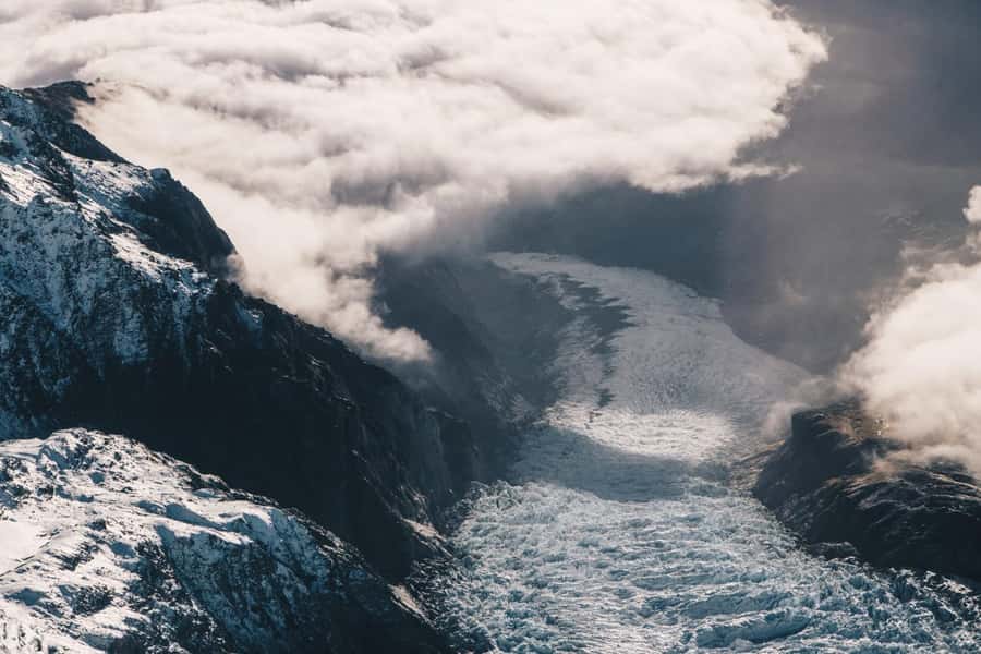 Franz Josef: Grand Circle 60 Minute Scenic Flight - The return over Franz Josef Glacier