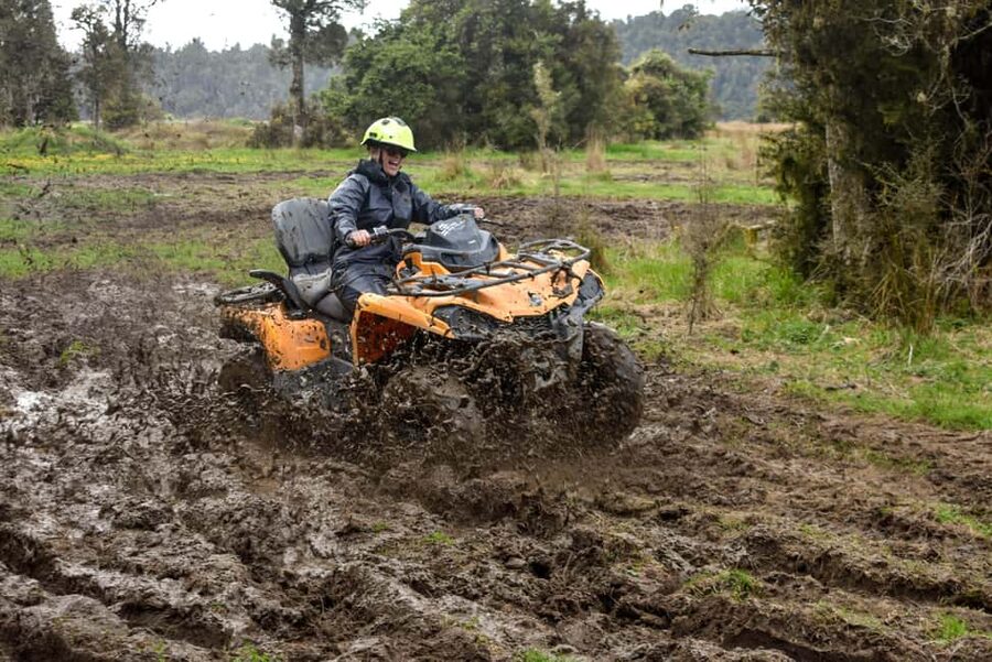 Franz Josef Town: Scenic Glacier Quad Bike Tour with Gear - Timing, clothing, and meeting point