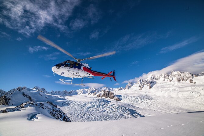 Franz Josef: Twin Glacier Helicopter Flight with Snow Landing - Why an aerial view changes the glaciers