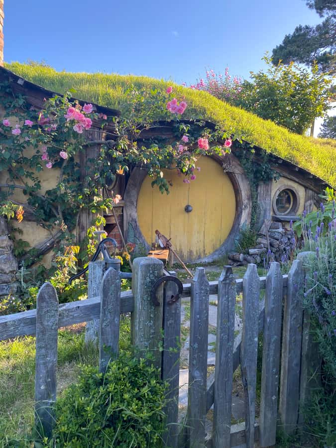 From Auckland: Hobbiton & Hamilton Gardens Small Group Tour - Raising a glass at the Green Dragon Inn