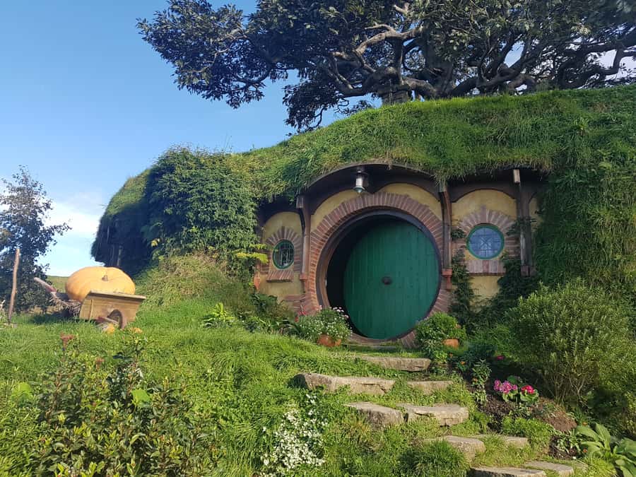 From Auckland: Hobbiton & Rotorua Tour with Lunch at Te Puia - Entering Hobbiton, the North Island’s movie-set village