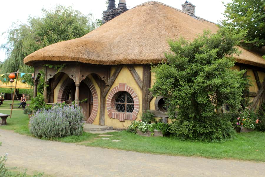 From Auckland: Hobbiton & Rotorua Tour with Lunch at Te Puia - A buffet lunch with geothermal views