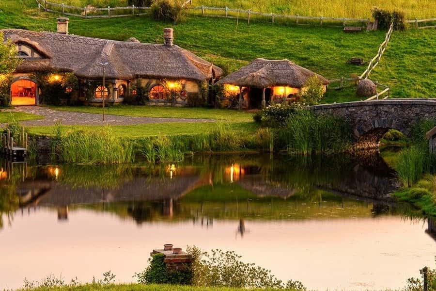 From Auckland: Hobbiton & Waitomo Caves Full-Day Trip - The Auckland pickup and the road to Hobbiton