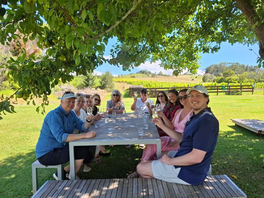 From Auckland: Waiheke Island Wine Cellar Tour - The second tasting adds variety