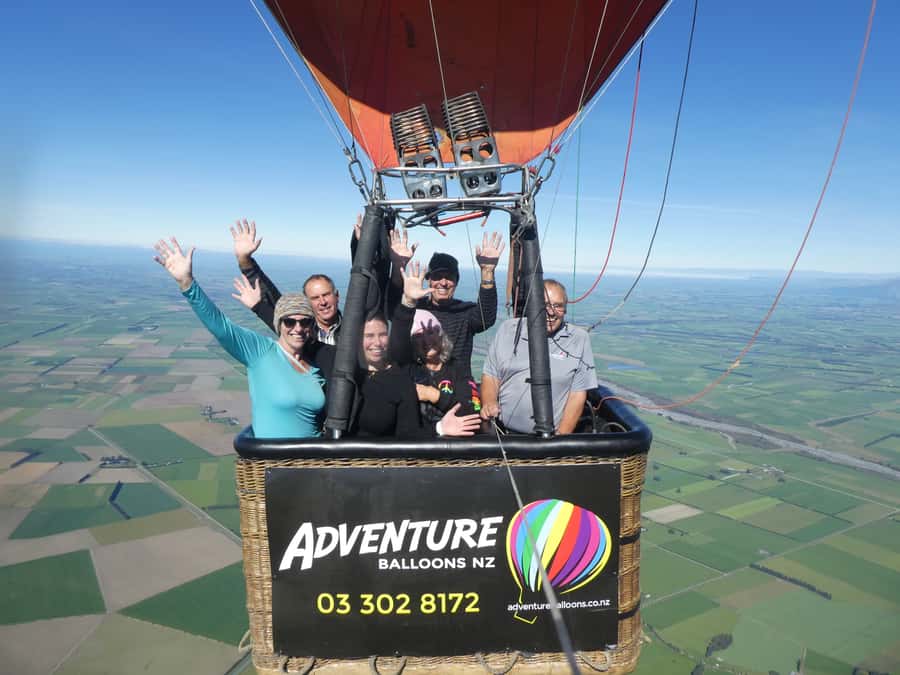 From Methven: Hot Air Balloon Flight in Canterbury with Wine - Landing, pack-up, and the sparkling finish