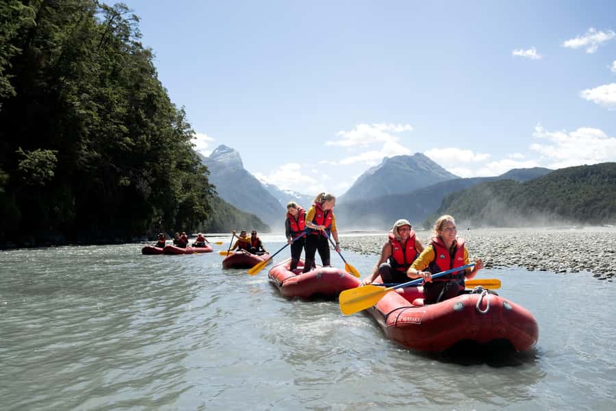 From Queenstown: Dart River Canoe & Jet Boat Day Trip - One hour of jet boating into the wilderness