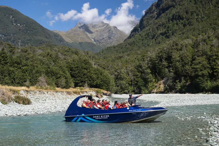 From Queenstown: Dart River Canoe & Jet Boat Day Trip - A proper wilderness lunch beside the Dart River