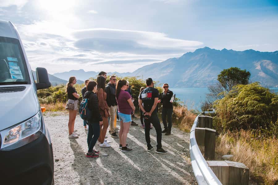 From Queenstown: Glenorchy and Paradise Scenic Half-Day Tour - Glenorchy red shed and lakefront