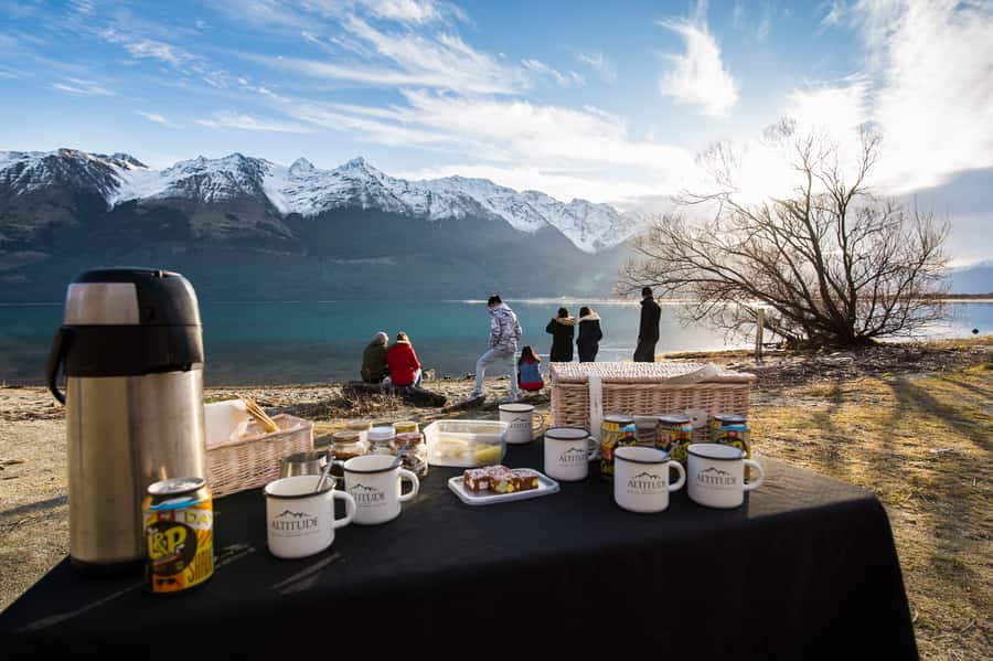 From Queenstown: Glenorchy and Paradise Scenic Half-Day Tour - Kiwi-style morning tea in the forest