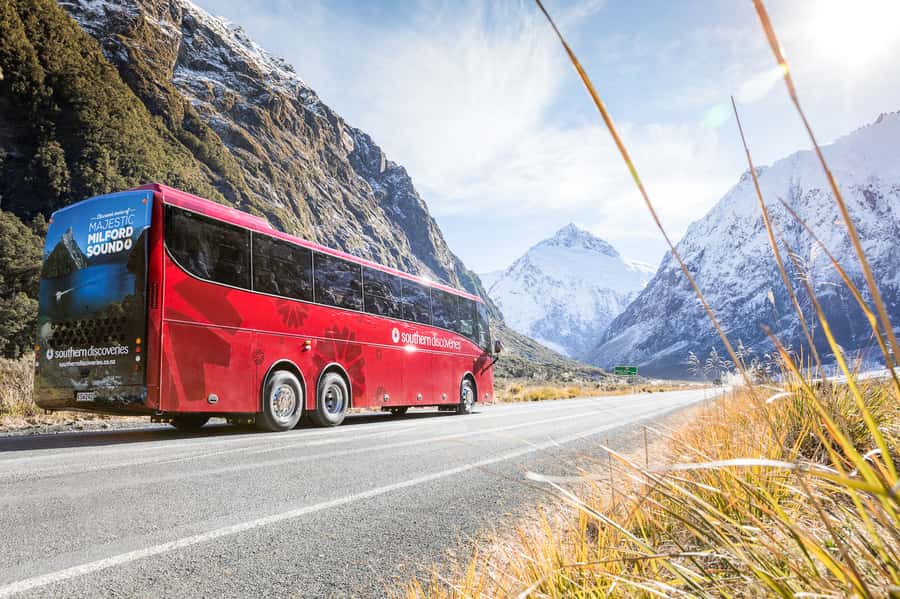 From Queenstown: Milford Sound Day Trip on Premium Coach - Eglinton Valley shows the scale of Fiordland
