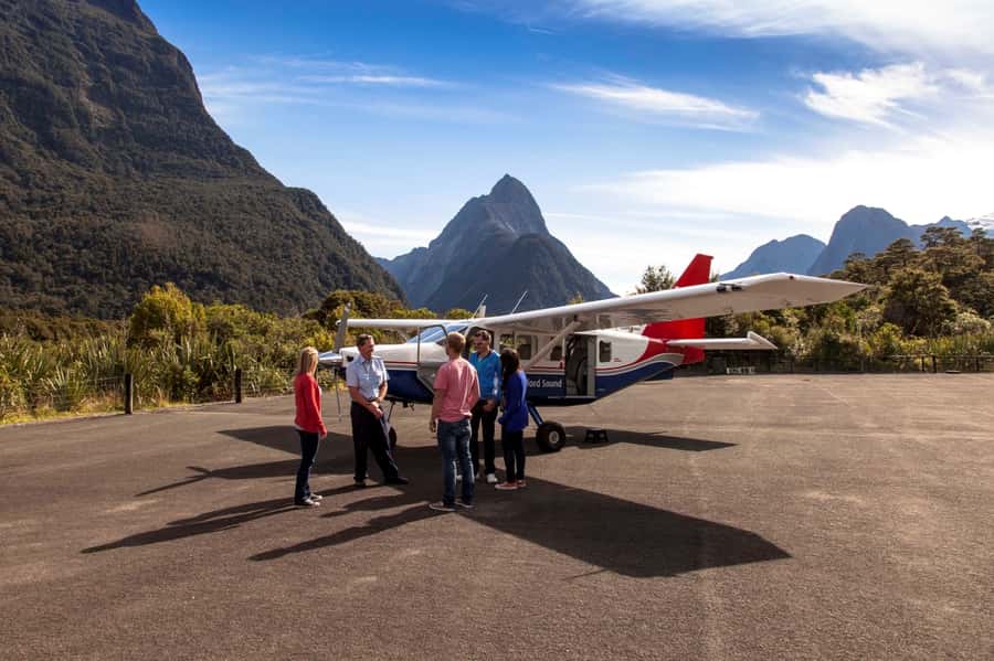 From Queenstown: Milford Sound Day Trip with Cruise & Flight - A full two hours on the fiord