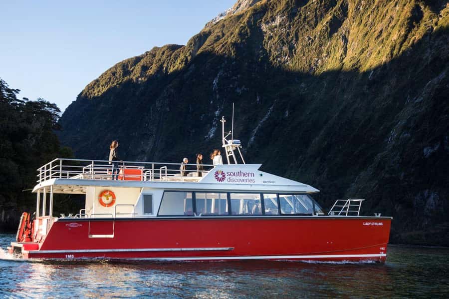From Queenstown: Milford Sound Flight and Cruise with Lunch - Landing beneath Mitre Peak