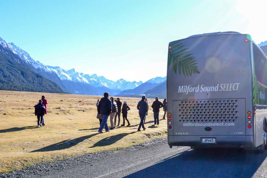 From Queenstown: Milford Sound Premium Day Tour and Cruise - Te Anau: coffee, toilets, and a useful reset