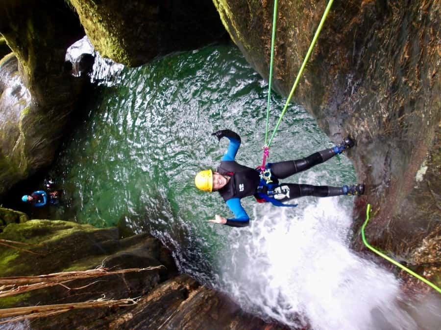 From Queenstown: Mount Aspiring Full-Day Canyoning Adventure - What is included for $298