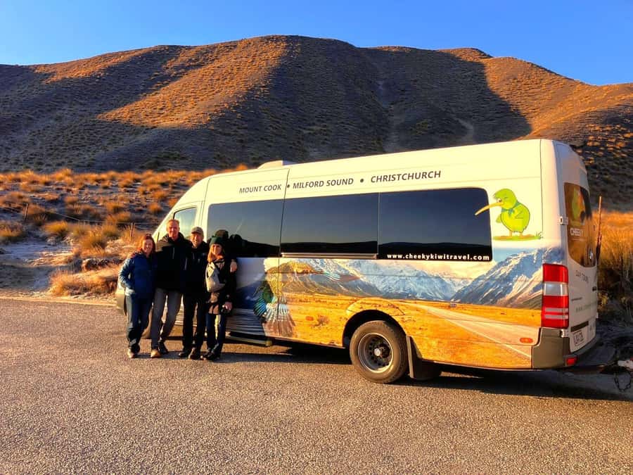 From Queenstown: Mount Cook Scenic Day Tour - High Country Salmon and Jackson Orchards