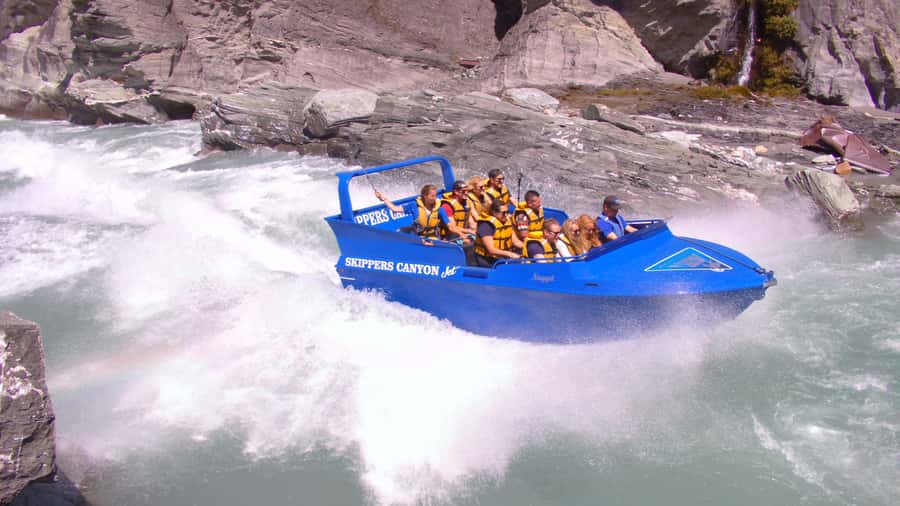From Queenstown: Skippers Canyon Jet Boat Ride - The 30-minute upper Shotover River ride
