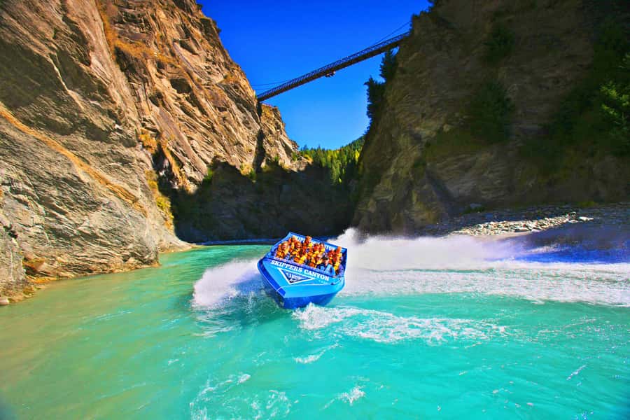 From Queenstown: Skippers Canyon Jet Boat Ride - Meeting the bus in central Queenstown