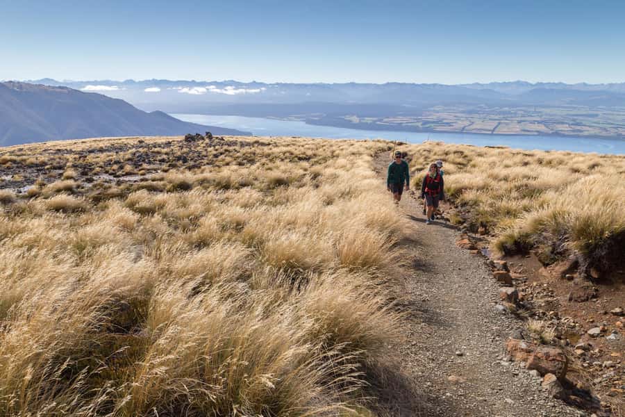 From Te Anau: Full Day Kepler Track Guided Heli-Hike - From Te Anau to Mount Luxmore by helicopter