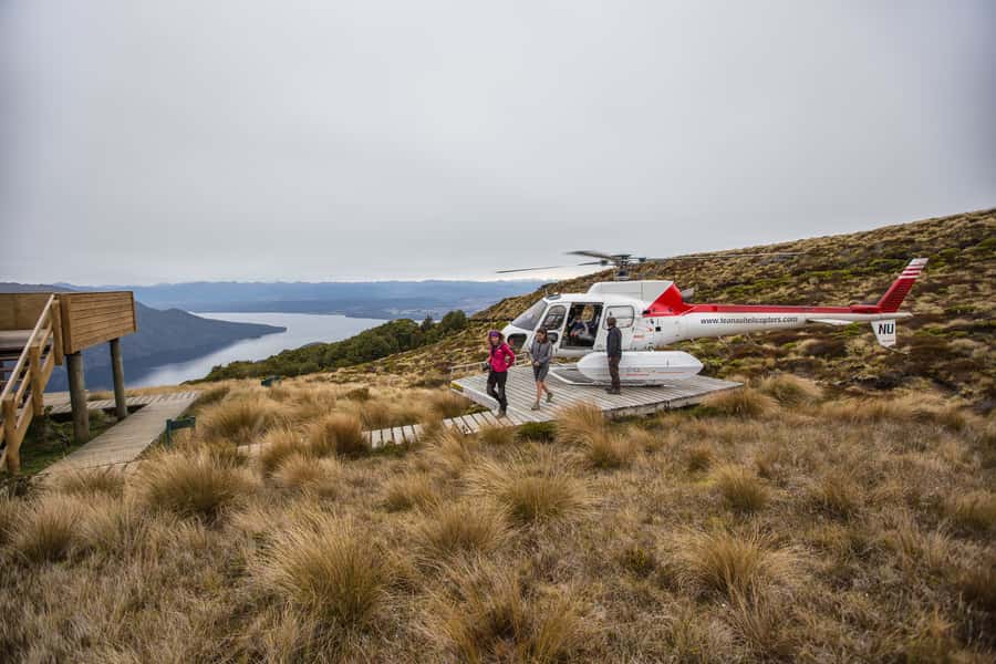 From Te Anau: Full Day Kepler Track Guided Heli-Hike - Luxmore Hut and the alpine herb fields