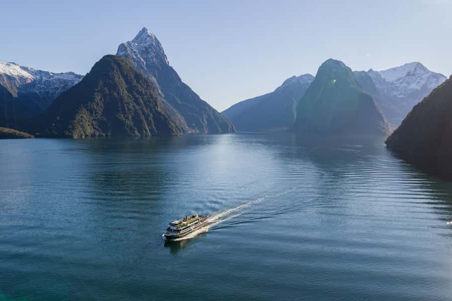 From Te Anau: Milford Sound Cruise and Coach Day Trip - Eglinton Valley opens the scenery