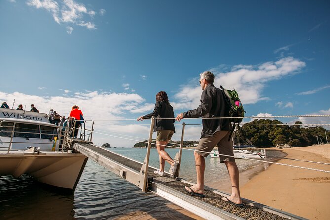 Full-Day Abel Tasman National Park Hiking Tour with Cruise - The lunch stop at Torrent Beach