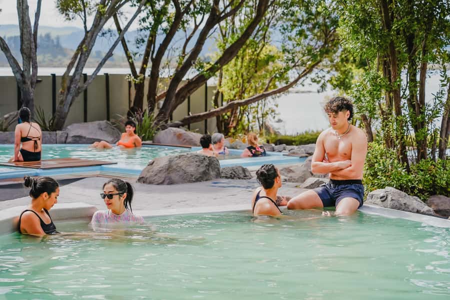 Geothermal Mineral Baths Experience: Pavilion Pools for 12+ - Let the Rachel Spring pools soften the pace