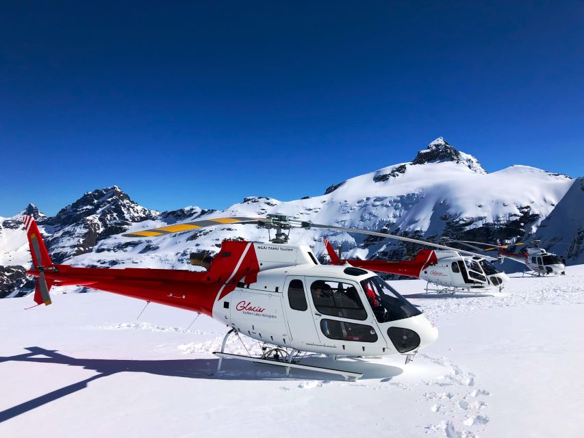 Glacier Explorer & Earnslaw Burn Helicopter Flight - What the glacier landing feels like
