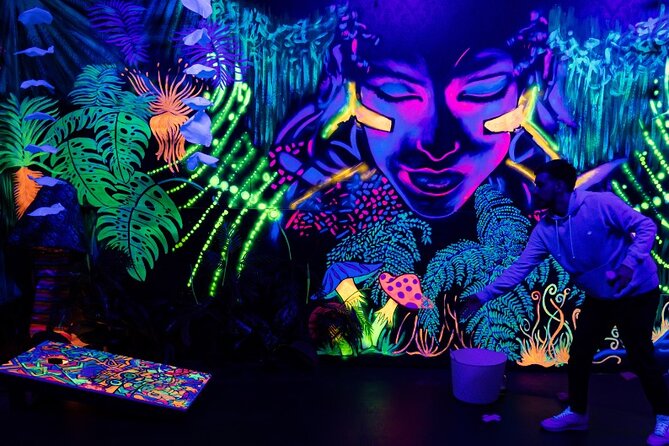 Glow in the Dark Mini Golf in Queenstown - Eight interactive stations beyond ordinary mini golf