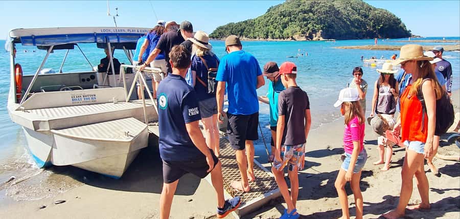 Goat Island: Glass Bottom Boat Tour - The 45-minute route around Goat Island