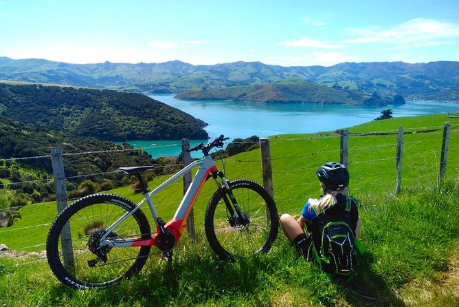 Guided Electric Mountain Bike & Sea Kayak Tour in Akaroa - Weather, fitness, and cancellation rules