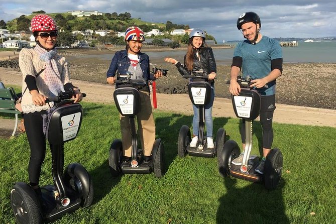 Guided North Head Fort Segway Tour in Devonport Auckland - Views, beaches, and the ride back