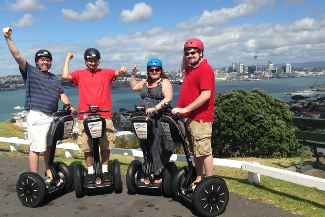 Guided Segway Tour to the summit of Mt Victoria in Devonport Auckland - Rolling through Devonport’s streets and parks