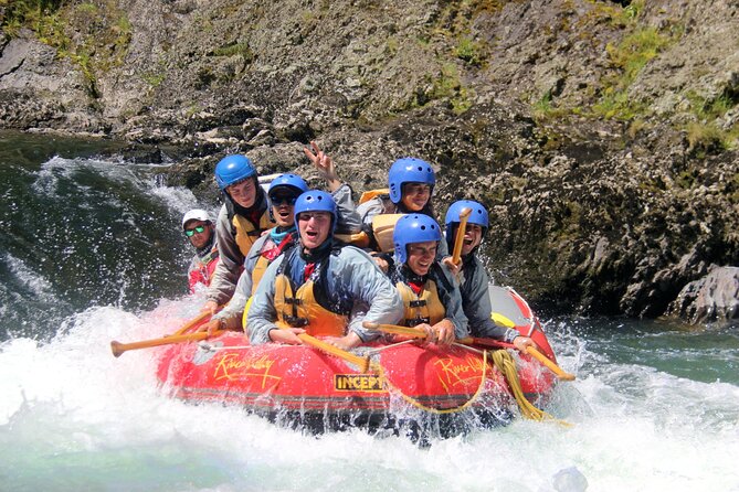 Half Day, Grade 5, White Water Rafting on the Rangitikei River - The finish: hot showers back at the lodge