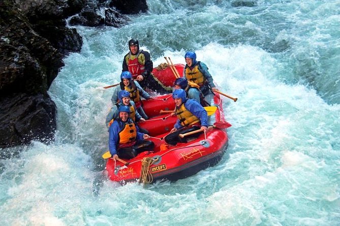 Half Day, Grade 5, White Water Rafting on the Rangitikei River - The first rapids let you find your rhythm