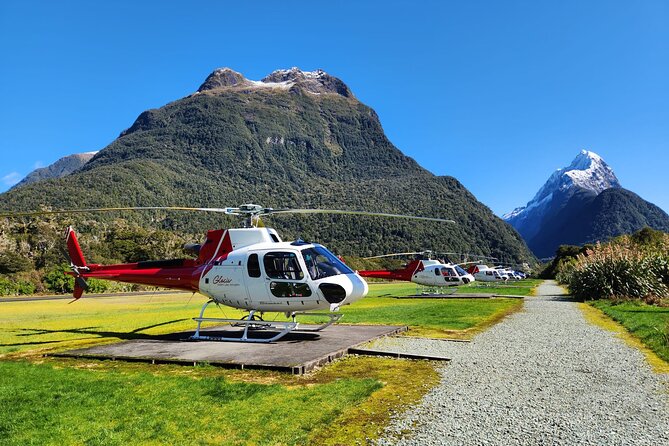 Half-Day Milford Helicopter Flight and Cruise from Queenstown - Leaving Queenstown for Fiordland