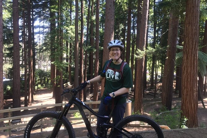 Half-Day Self-Guided Mountain Bike Journey through Whakarewarewa Redwood Forest - Meeting the team at the forest entrance