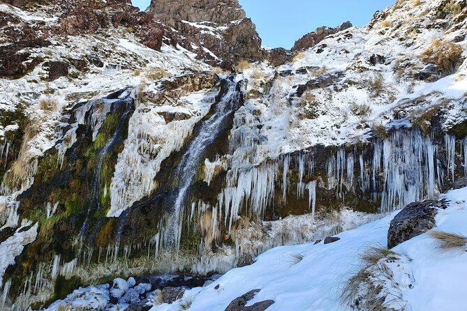 Half Day Tongariro Alpine Guided Group Walk - Walking toward Soda Springs