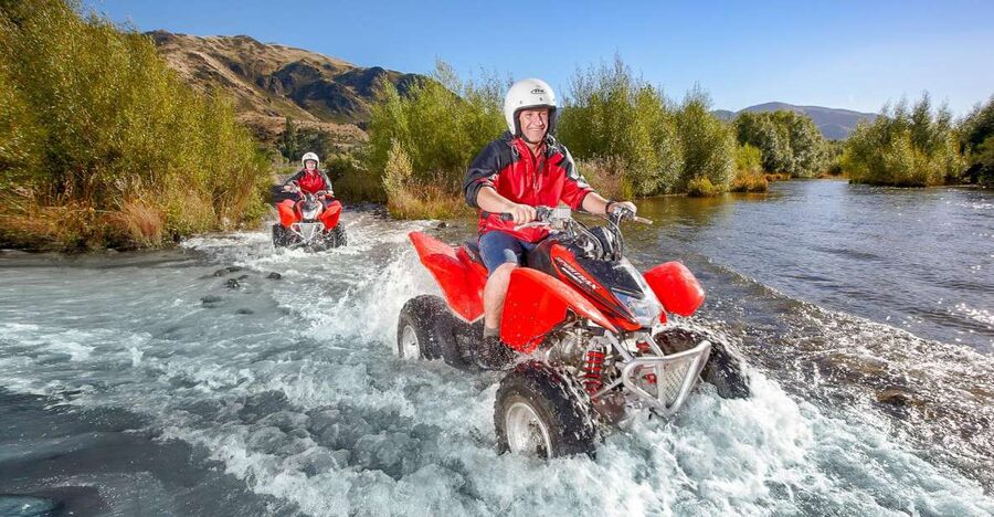 Hanmer Springs 2-Hour Quad Bike Safari - The guide makes a real difference