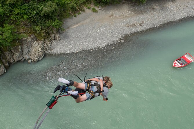 Hanmer Springs Bungy Jump, New Zealand - The emotional arc, from confidence to cord rebound