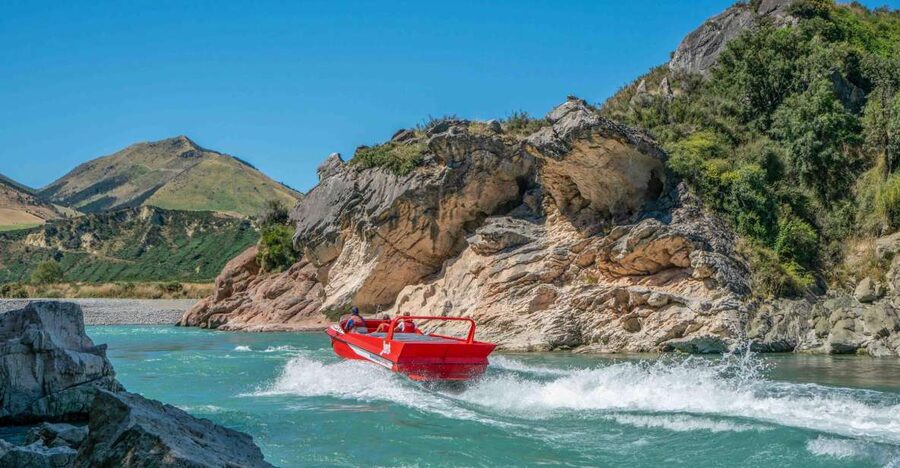 Hanmer Springs Jet Boat Adventure Tour - From calm river to fast water