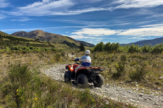 Hanmer Springs Quad Bikes - Forest tracks, stream gullies, and muddy farmland