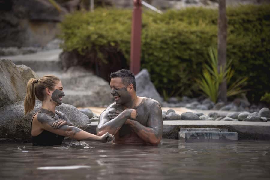 HELL'S GATE Mud Spa, Rotorua - Group Day Tour Ex Auckland - Tirau gives the drive a welcome pause
