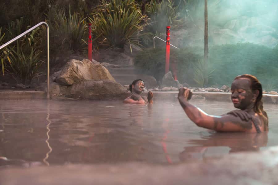 HELL'S GATE Mud Spa, Rotorua - Group Day Tour Ex Auckland - Entering Hell’s Gate Geothermal Reserve