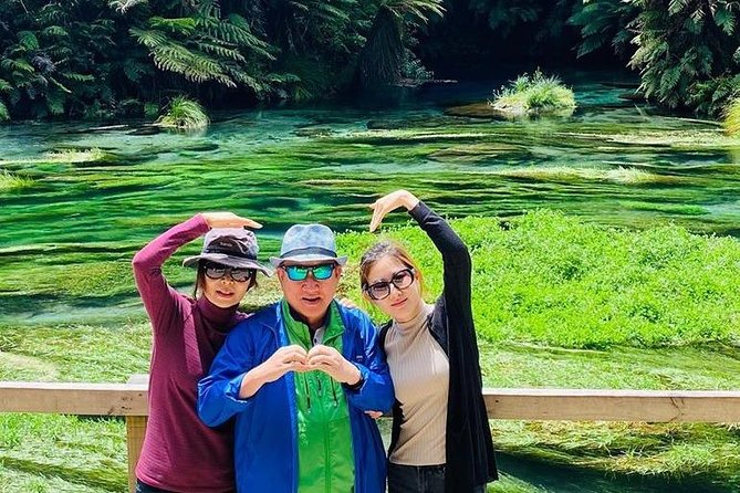 Hobbiton Movie Set tour & Glowworm Cave day tour - Cruising beneath Waitomo’s glowworms
