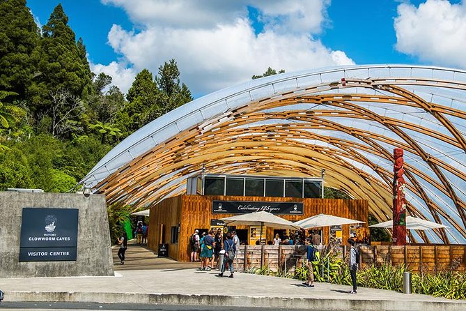Hobbiton Movie set & Waitomo Caves Small Group Tour From Auckland - Waitomo Glowworm Caves and the underground river