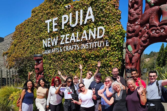 Hobbiton & Rotorua Small Group Day Tour inc Te Puia from Auckland - Walking through the 12-acre Hobbiton Movie Set